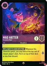 Lorcana FOIL Mad Hatter - Eccentric Host - Azurite Sea 059