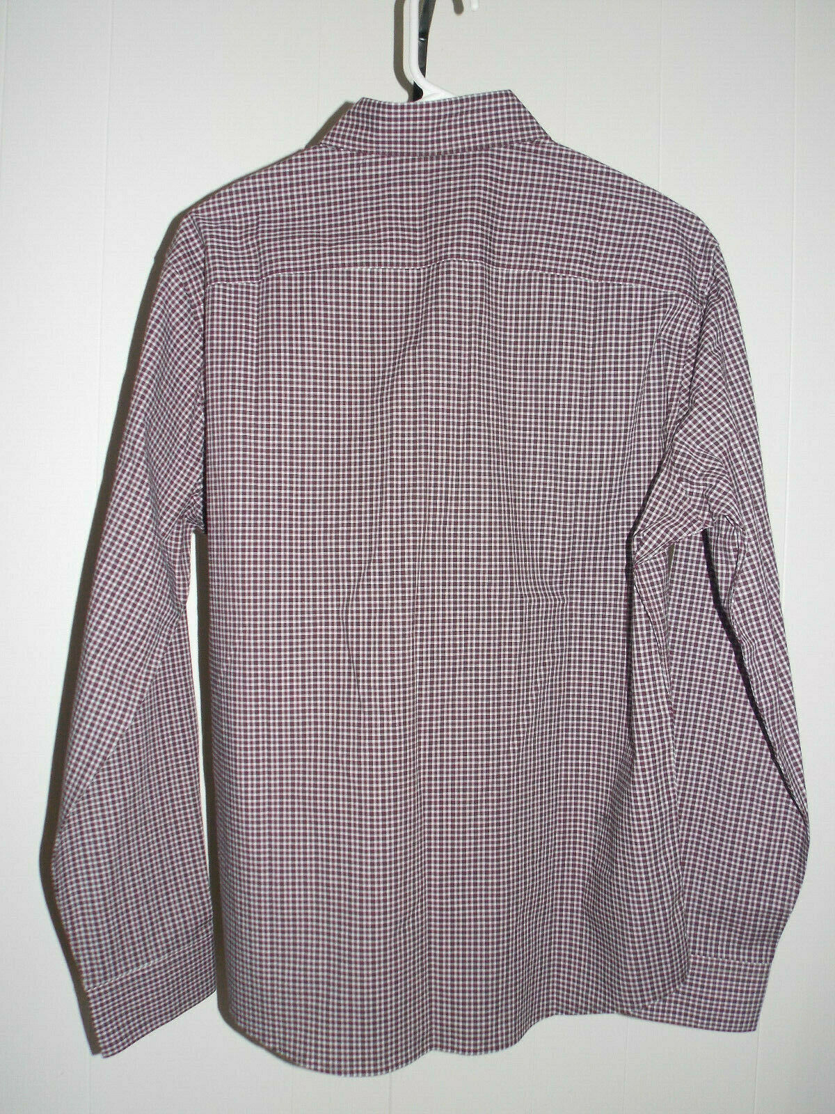 Men's Apt. 9 Red & White Check Premier Flex NoIron ButtonDown Shirt