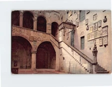 Postcard Il Cortile National Museum Florence Italy