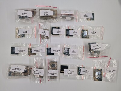 Processors CPU Gen 1 Celeron Pentium Intel i3 i5 i7 Used