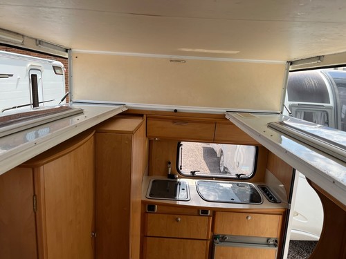 2008 trigano silver 310 vgc 2 berth pop top caravan awning+extras small & light - Picture 16 of 17