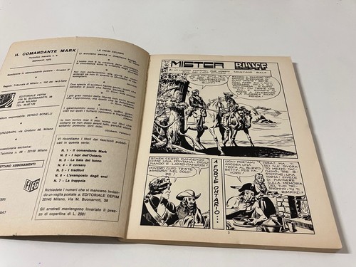 DER KOMMANDANT MARK Nr. 8 Mister Bluff Cepim 1973 L. 200 Original - Bild 5 von 6