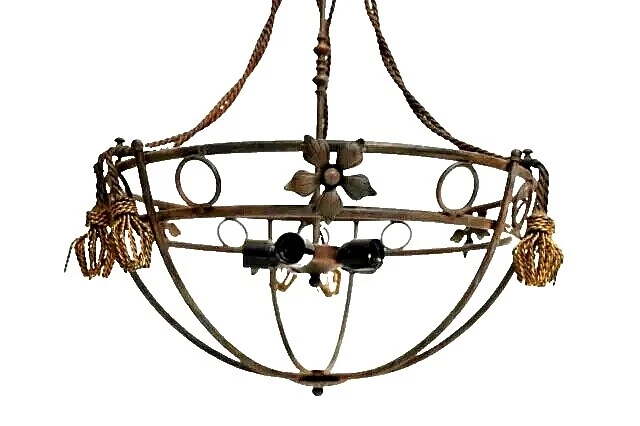 Art Deco Wrought Iron Architectural & Garden Antiques