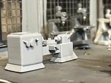 "HO scale Leblond machine Lathe