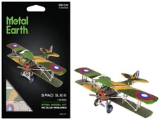 Model Kit SPAD S.XIII Fighter Aircraft "World War I" French Air Force (Moderate