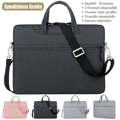 Borsa per PC Portatile Custodia Porta Computer Zaino Laptop Tracolla 14 15.6 Z29