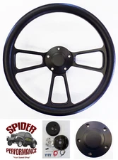82-94 S-Jim S-10 Blazer S-15 truck S-10 truck steering wheel 14 " BLACK JACK