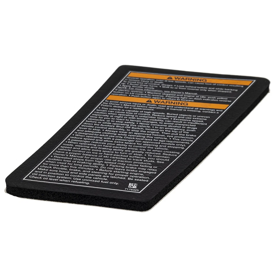 Polaris 2878195 Knee Pads Pro-Ride Indy Switchback RMK Rush Snowmobile Foto 3 de 3