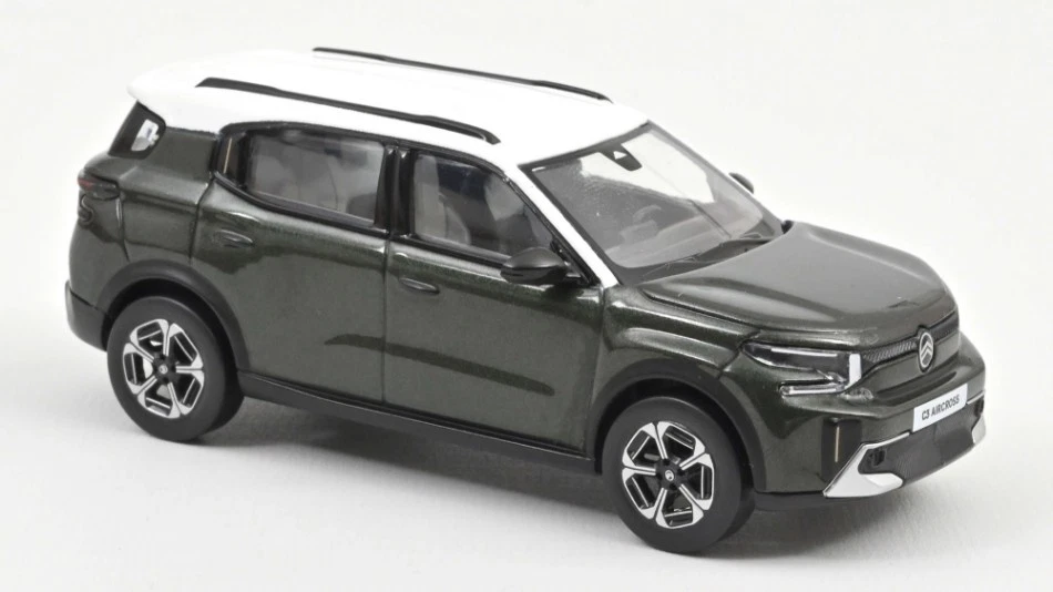 MODELLINO AUTO STATICO NOREV CITROEN C3 AIRCROSS 2025 VERDE MODELLISMO 1/43 - Immagine 4 di 4