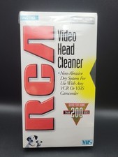 RCA - VHS Video Head Cleaner - AV01HD - NEW - Sealed - Non Abrasive Dry System