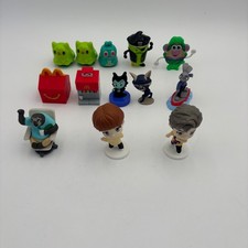 McDonalds Wendy Toy Lot Kids Multi Excellent Zootopia BTS Maleficent Figures