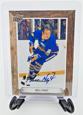 2024-25 Upper Deck Engrained Icons Bill Hajt Beehive Signatures Auto #BH-HA