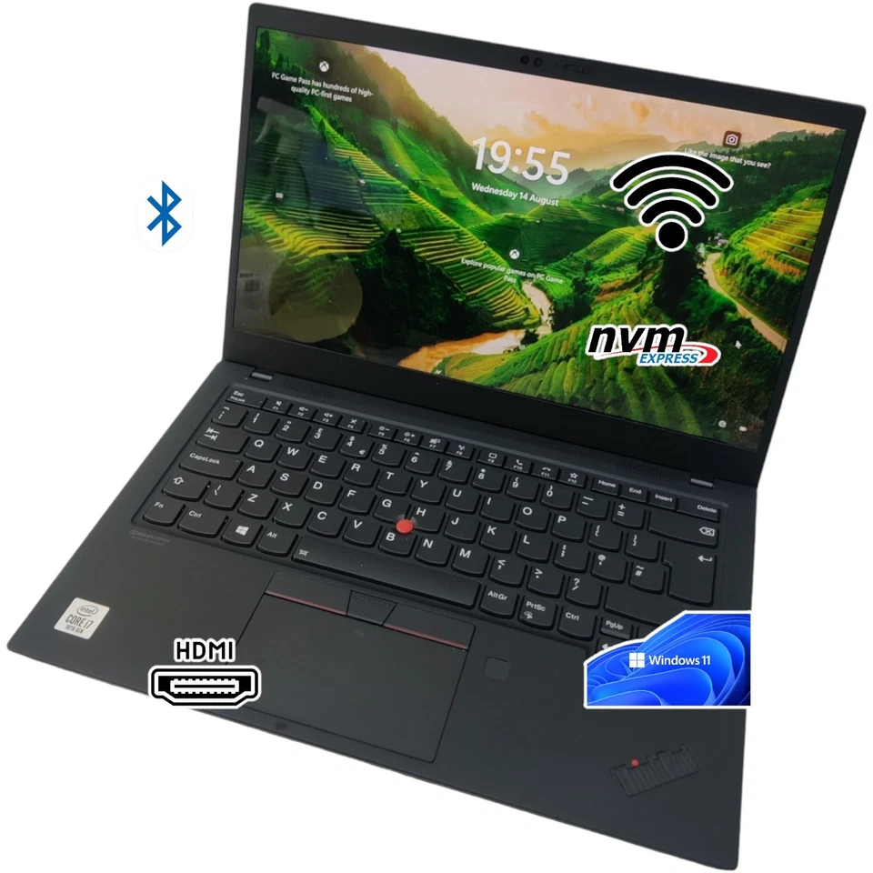Lenovo ThinkPad X1 Carbon · i7-10510U · 16GB · 512GB, photo 1 of 5