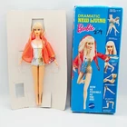 Vintage Dramatic New Living Barbie Doll #1116 Ash Blonde w/ Box Mattel