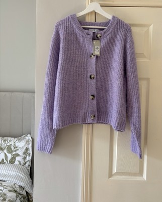 Primark Strick Flieder Tee Strickjacke XL 18-20