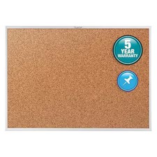 Quartet 2304Ggs Cork Bulletin Board 36"H X 48"W