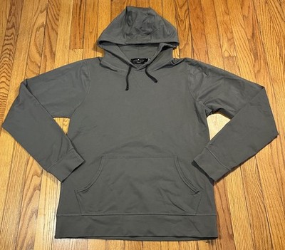Outdoor Voices NYC OV Mens Hoodie Lightweight Sweatshirt Gray Size XL USA Made