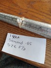14kt Diamond Ring .85 PT, 3.95 grams,  Size 5.5 Read Description  — photo 5