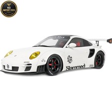2024 GT Spirit Porsche 911 Turbo LB-Works White 1/18 GT958 Diecast Model — SALE