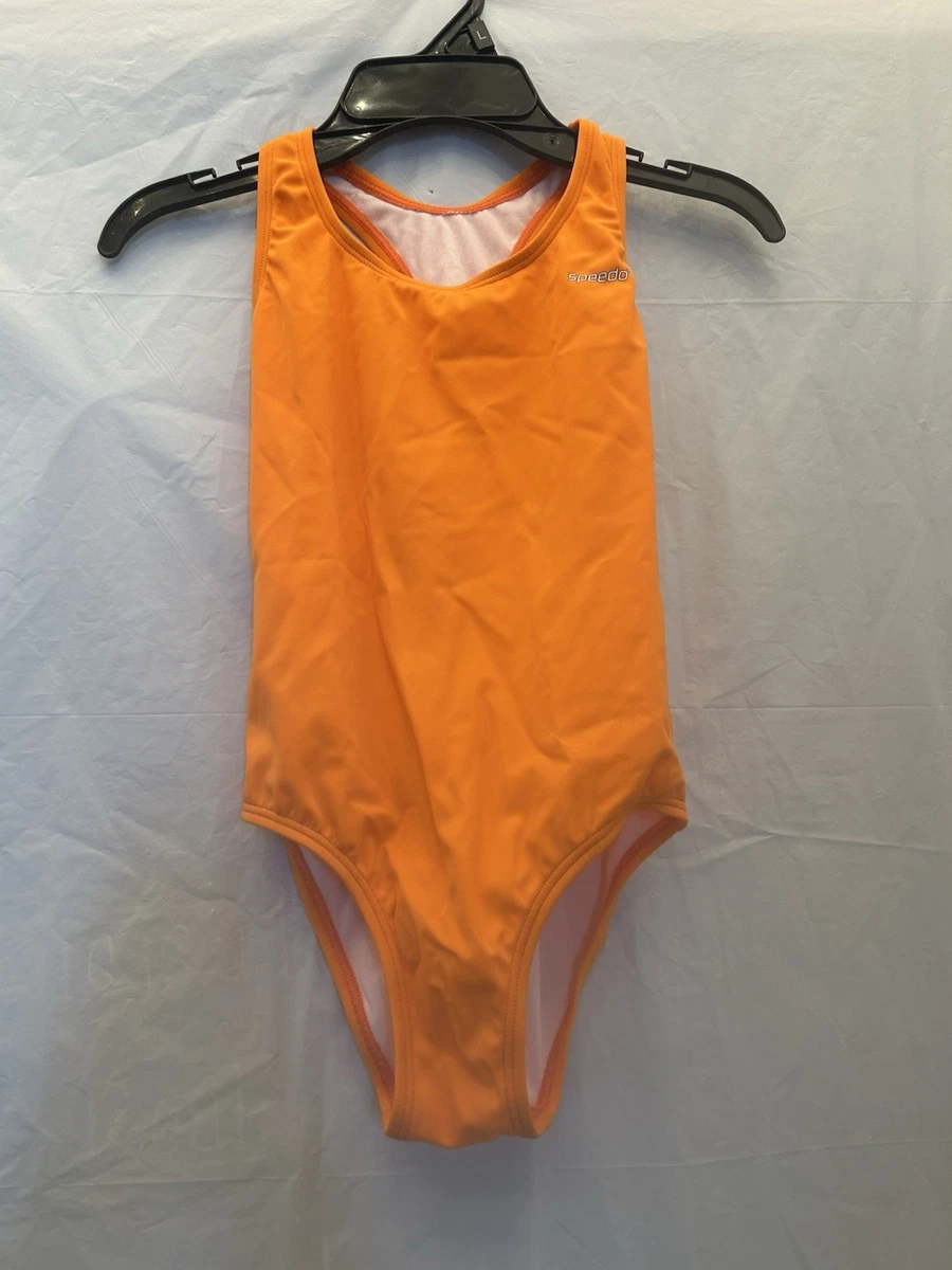 Orange 8 Size One Piece Swimwear for Girls for sale | eBay