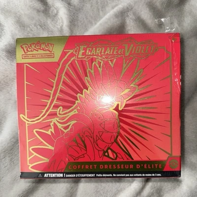Pokémon JCC Coffret Dresseur d’Élite ETB Écarlate et Violet FR Miraidon 6+ - Photo 1/4
