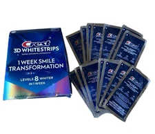 Crest 3D Whitestrips 14 Treatments (28 Strips) (Open Box) Expires 04/2027