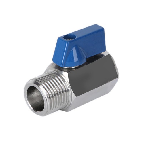 3/4 Inch NPT Male x 3/4 Inch NPT Female Ball Valve Shut Off Plumbing Fitting