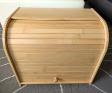 Bamboo Large Roll Top Breadbox