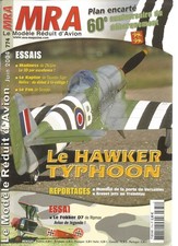 MRA N°774 PLAN : HAWKER TYPHOON / RAPTOR 30 V2 / FOKKER D7 § LE FOX / MADNESS
