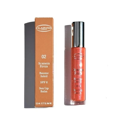 Clarins Sun Lip Balm 02 Orange Delight SPF6 5,5ml - Bild 1 von 4