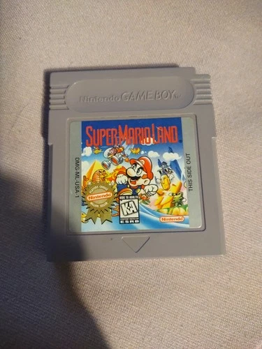 Super Mario Land (Nintendo Game Boy 1989) - Authentic - Tested
