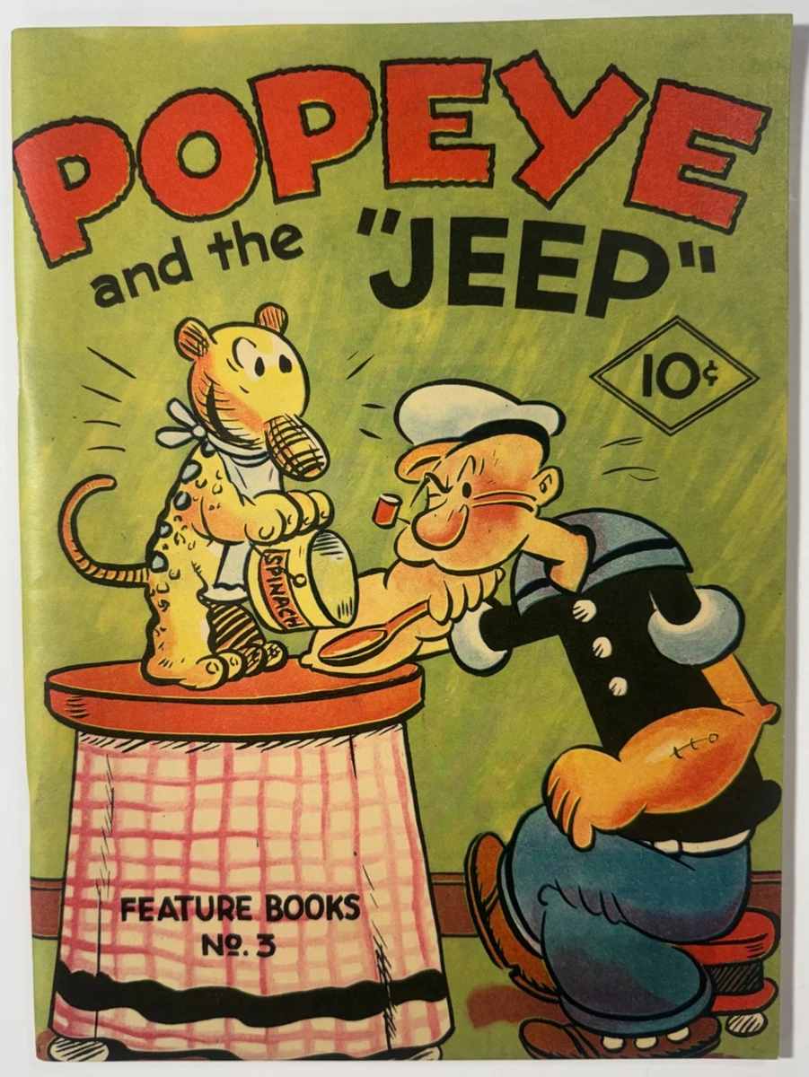 US Comics Popeye Platinum Age (1897-1937) Era Comics, Graphic