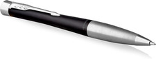 Parker Urban Twist-Kugelschreiber | Mattschwarz Mit Chrom-Zierteilen | Mit Nachf