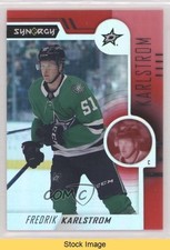 2022-23 Upper Deck Synergy Rookies Red Tier 1 Fredrik Karlstrom #78 READ 6f8