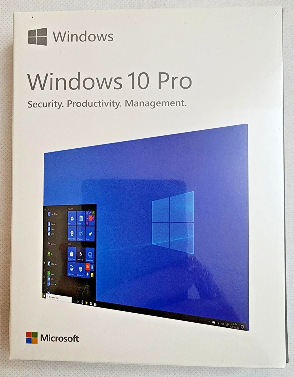 Flash Drive Microsoft Windows 10 64-bit Operating System Software