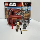 LEGO 75099 Star Wars: Rey's Speeder. Complete w/ Instructions