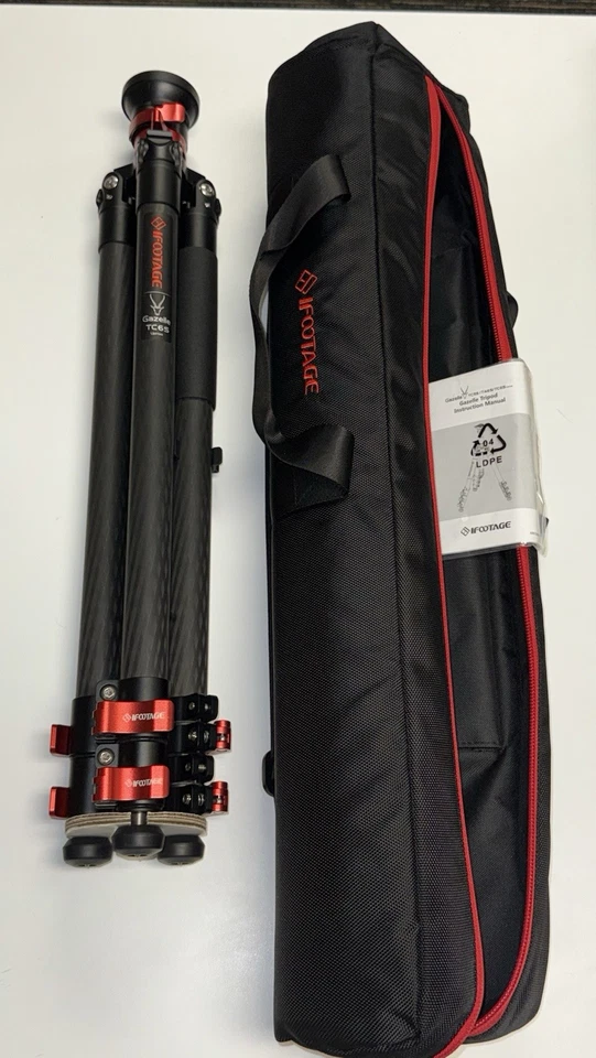 NEW iFootage Gazelle TC6S-Uprise Tripod AND iFootage Q1S Quick Release Plate - Image 2 of 4