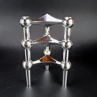 3x BMF Modular Candlesticks Fritz Nagel & Caesar Stoffi Design 1960s Retro