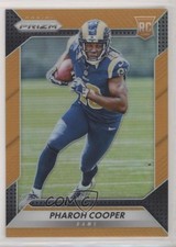 2016 Panini Prizm Rookie Orange Prizm 28/299 Pharoh Cooper #222 a3q