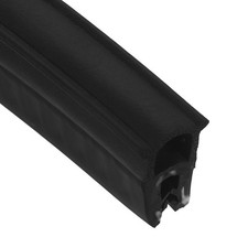 Car Door Weather Stripping 6.5FT, 15mm x 26mm with Top Bulb Fit 1 to 3mm Edge