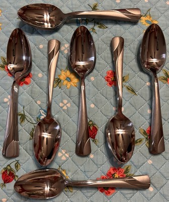 ONEIDA RIVER TEASPOON 6 1/2'' STAINLESS Lot Of 4