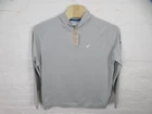 Peter Millar Crown Sport Hoodie Mens XL Caves Valley Golf Club Gray Performance