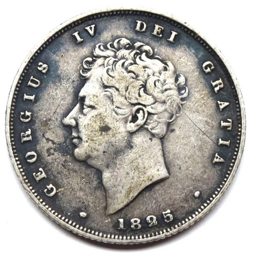 1825 Great Britain Shilling (1816-1837) — photo from the most recent tracked eBay sale