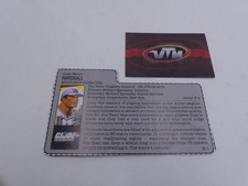 Vintage 1988 G.I. Joe Hardball File Card Hasbro ARAH Multi-Shot Grenadier