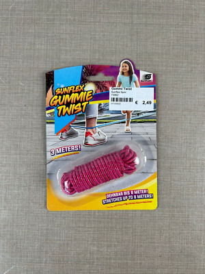 Sunflex Gummie Twist dehnbar bis 8m pink