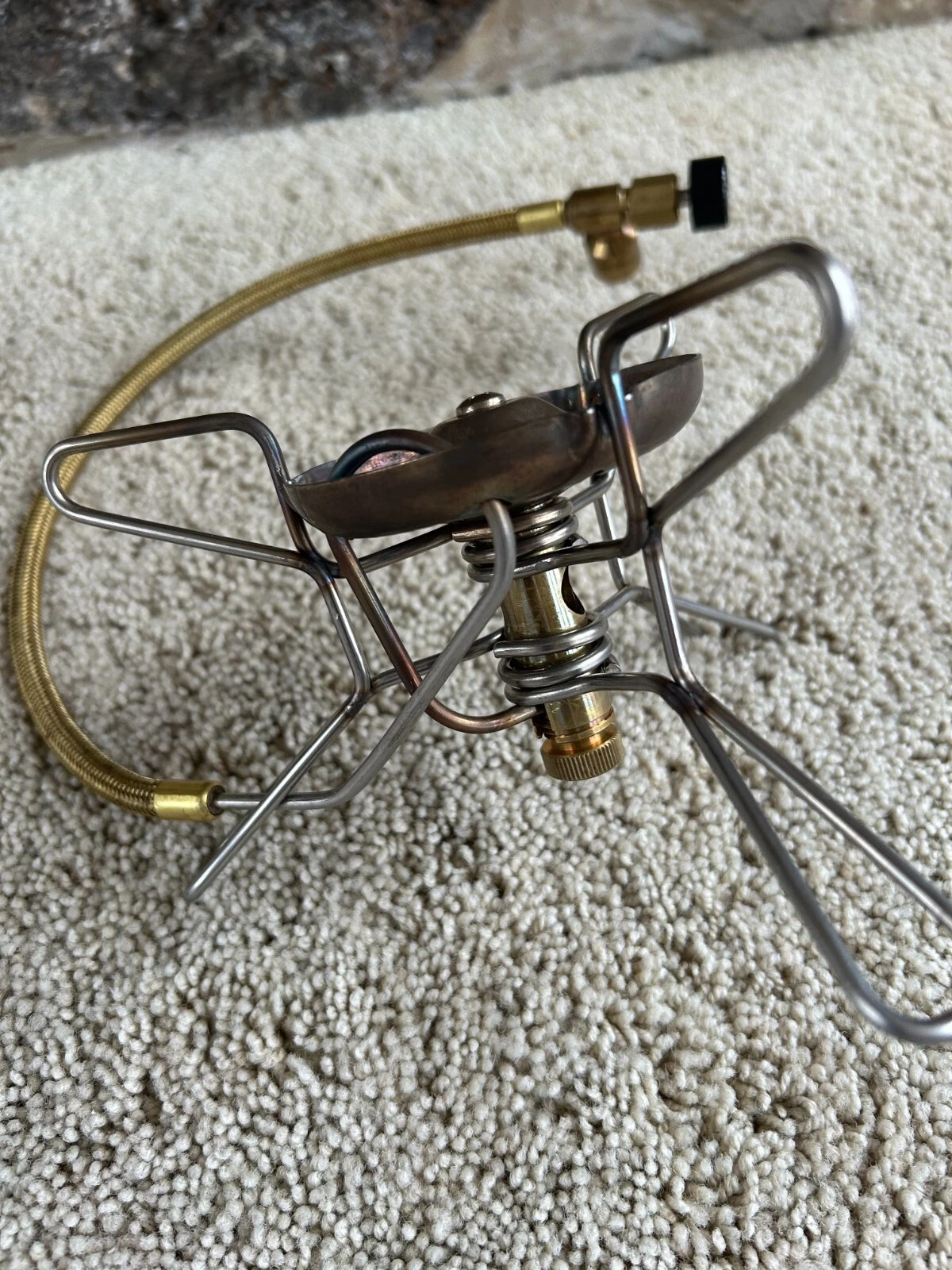 状態良好 ヴィンテージ キャンプ ハイキング ギア ストーブ ランタン ポット のこぎり 写真 - 画像4/23