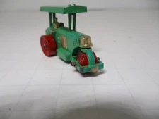 Matchbox #1a DIESEL ROAD ROLLER LIGHT GREEN, RED ROLLERS, LIGHT TOUCH-UPS. XLNT!