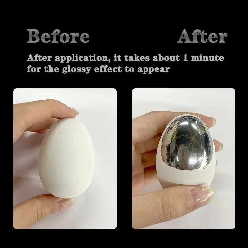 Rotuladores de espejo de cromo líquido impermeables hágalo usted mismo pluma de pintura pluma artesanal Foto 3 de 4