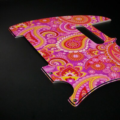 Fender Tele Pickguard   Paisley #4   Custom Pickguard   Graphic   Stormguitar