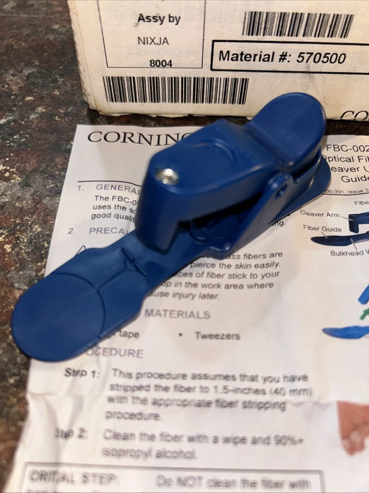 Corning FBC-002 - Optical Fiber Cleaver,  New In Box - Image 2 of 4